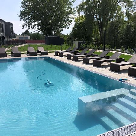 25H Spa-Residenz Pools In & Out, Private Garden & Beach 滨湖新锡德尔 外观 照片